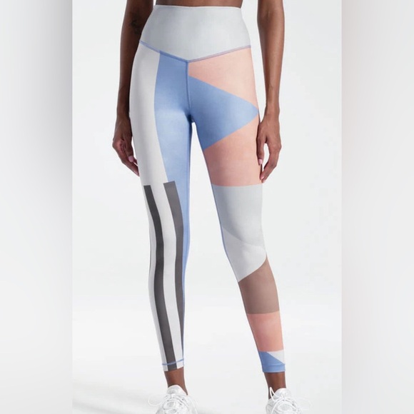 Lole Colorblock Burst Leggings Size Medium NWT - Picture 2 of 5